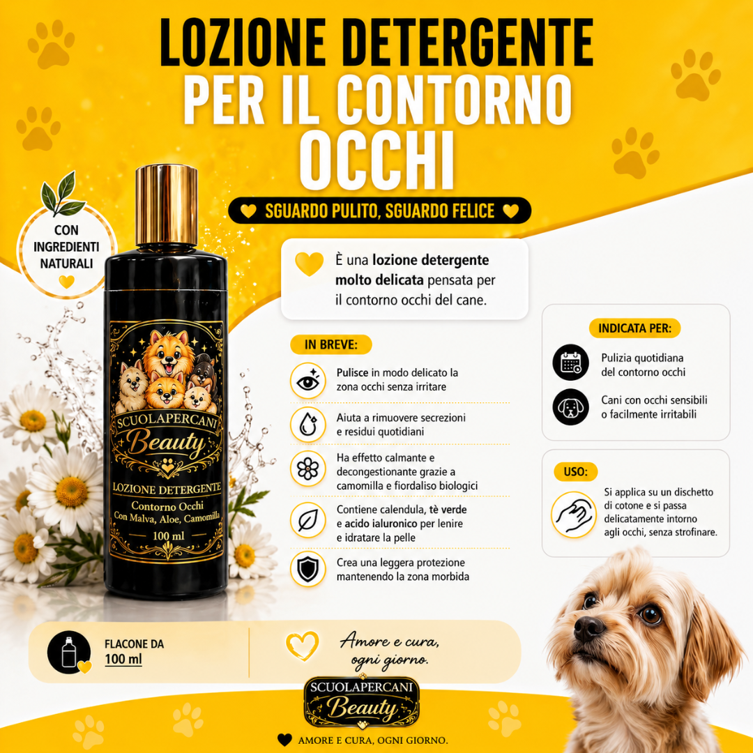 Lozione Detergente per il Contorno Occhi