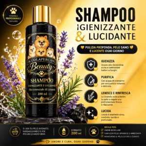 Shampo igienizzante e lucidante